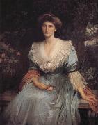John William Waterhouse Lady Violet Henderson oil on canvas